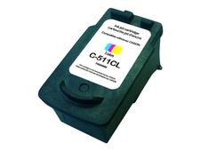 Cartucho compatible canon  cl-511 cmy uprint 9ml