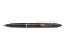 Pilot FriXion Ball Clicker - Bolígrafo  - negro - tinta de gel - 0.7 mm - fino - retractil - con borrador