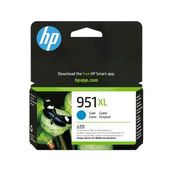 HP 951XL - Alto rendimiento - cián - original - cartucho de tinta - para Officejet Pro 251dw, 276dw, 8100, 8600, 8600 N911a, 8610, 8615, 8620, 8625, 8630