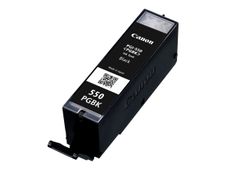 Canon PGI-550PGBK - 15 ml - negro - original - depósito de tinta - para PIXMA iP7250, iP8750, iX6850, MG5550, MG5650, MG6450, MG6650, MG7150, MG7550, MX725, MX925