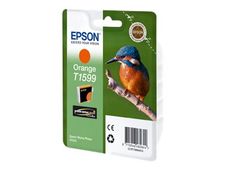 Epson T1599 - 17 ml - naranja - original - blíster - cartucho de tinta - para Stylus Photo R2000