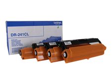 Brother DR241CL - Negro, amarillo, cián, magenta - original - kit de tambor - para Brother DCP-9015, 9020, 9022, HL-3140, 3150, 3152, 3170, 3172, MFC-9140, 9142, 9332, 9342