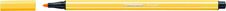 STABILO Pen 68 - Rotulador de punta de fibra - amarillo - tinta al agua - 1 mm - medio