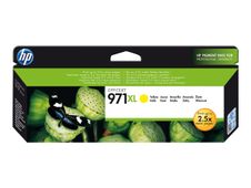 HP 971XL - Alto rendimiento - amarillo - original - cartucho de tinta - para Officejet Pro X451dn, X451dw, X476dn MFP, X476dw MFP, X551dw, X576dw MFP