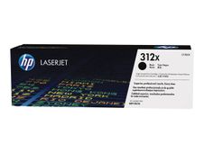 HP 312X - Alto rendimiento - negro - original - LaserJet - cartucho de tóner (CF380X) - para Color LaserJet Pro MFP M476dn, MFP M476dw, MFP M476nw