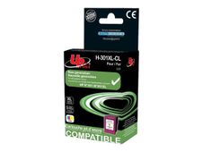 UPrint H-301XL-CL - 21 ml - tamaño XL - color (cian, magenta, amarillo) - compatible - refabricado - cartucho de tinta (alternativa para: HP 301XL) - para Deskjet 1050A J410, 1051A J410, 10XX, 10XX J410, 15XX, 2000, 2050 J510, 2050A J510, 2054A J510, 25X