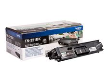 Brother TN321BK - Negro - original - cartucho de tóner - para Brother DCP-L8400, DCP-L8450, HL-L8250, HL-L8350, MFC-L8650, MFC-L8850