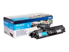 Brother TN321C - Cián - original - cartucho de tóner - para Brother DCP-L8400, DCP-L8450, HL-L8250, HL-L8350, MFC-L8650, MFC-L8850