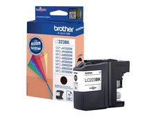Brother LC223BK - Negro - original - cartucho de tinta - para Brother DCP-J4120, J562, MFC-J4625, J480, J5320, J680, J880; Business Smart MFC-J4420