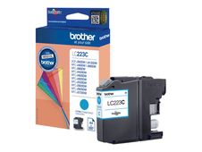 Brother LC223C - Cián - original - cartucho de tinta - para Brother DCP-J4120, J562, MFC-J4625, J480, J5320, J680, J880; Business Smart MFC-J4420