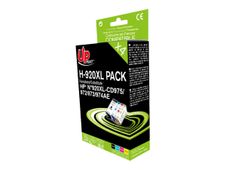 Lama France - Negro, color (cian, magenta, negro) - compatible - refabricado - cartucho de tinta (alternativa para: HP 920XL, HP CD972, HP CD973, HP CD974, HP CD975) - para HP Officejet 6500, 6500 E709a, 6500 E709c, 6500A, 6500A E710a, 7500A