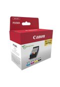 Canon CLI-571 C/M/Y/BK Value Pack - Paquete de 4 - 7 ml - negro, amarillo, cián, magenta - original - depósito de tinta - para PIXMA TS5051, TS5053, TS5055, TS6050, TS6051, TS6052, TS8051, TS8052, TS9050, TS9055