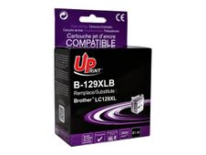 UPrint B-129XLB - 58 ml - negro - compatible - cartucho de tinta (alternativa para: Brother LC129XL) - para Brother MFC-J5320DW, MFC-J5620DW, MFC-J5625DW, MFC-J5720DW