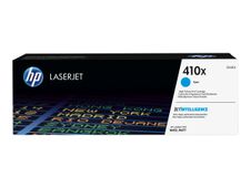 HP 410X - Alto rendimiento - cián - original - LaserJet - cartucho de tóner (CF411X) - para Color LaserJet Pro M452, MFP M377, MFP M477