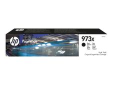 HP 973X - Alto rendimiento - negro - original - PageWide - cartucho de tinta - para PageWide Managed MFP P57750, P55250; PageWide Pro 452, 477