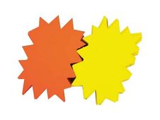 APLI kids - Forma artesanal - flash - 12 x 16 cm - surtido - cartón (paquete de 50)