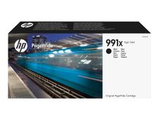 HP 991X - 375 ml - Alto rendimiento - negro - original - PageWide - cartucho de tinta - para PageWide Color 755, MFP 77X; PageWide Managed P77740, P77750; PageWide Pro 750, 77X