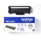 Brother TN2420 - Alto rendimiento - negro - original - cartucho de tóner - para Brother DCP-L2510, L2530, L2537, L2550, HL-L2350, L2370, L2375, MFC-L2713, L2730, L2750