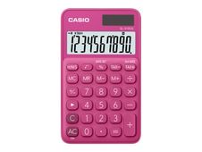 Casio SL-310UC - Calculadora de bolsillo - 10 dígitos - panel solar, batería - rojo