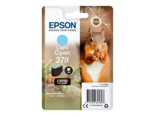 Epson 378 - 4.8 ml - cián claro - original - blíster - cartucho de tinta - para Expression Home XP-8605, XP-8606; Expression Photo XP-8500, XP-8505, XP-8700