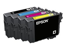 Epson 502 Multipack - Paquete de 4 - negro, amarillo, cián, magenta - original - blíster - cartucho de tinta - para Expression Home XP-5100, XP-5105, XP-5150, XP-5155; WorkForce WF-2860, WF-2865, WF-2885