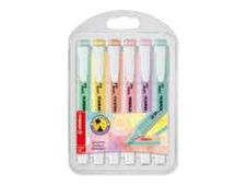 STABILO swing cool Pastel Edition - Marcador - colores surtidos (paquete de 6)