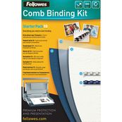Fellowes Starter Kit - A4 (210 x 297 mm) - 10 uds. peine de encuadernación