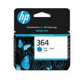 HP 364 - Cián - original - cartucho de tinta - para Deskjet 35XX; Photosmart 55XX, 55XX B111, 65XX, 7510 C311, 7520, Wireless B110