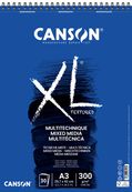 CANSON XL Mix Media - bloque espiral pequeño - A3 - 30 hojas