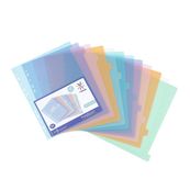 Viquel PropySoft A4+ MAXI - Separador - 12 piezas - con pestañas - colores variados