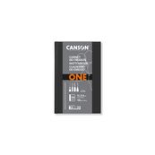 CANSON Art Book One - Libreta de apuntes - historial - 140 x 216 mm - 98 hojas - liso - negro
