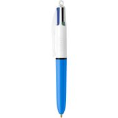 "BIC 4 Colours Mini - Bolígrafo  de 4 colores - negro, rojo, azul, verde - 1 mm - medio - retractil"