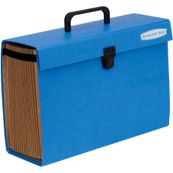 Fellowes Bankers Box - Valisette Trieur Accordéon Bleu marine 19 compartiments 