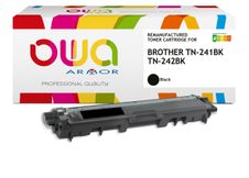 OWA - Negro - compatible - cartucho de tóner (alternativa para: Brother TN241BK) - para Brother DCP-9015, DCP-9020, HL-3140, HL-3150, HL-3170, MFC-9140, MFC-9330, MFC-9340
