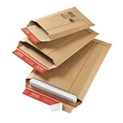 Carton Plus - Bolsa de correo - 290 x 400 mm - extremo abierto - autoadhesivo - paquete de 20
