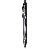 BIC Gel-ocity QuickDry - Bolígrafo  - negro - tinta de gel - 0.7 mm - medio - retractil