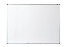 Pizarra lacada blanca magn 60x90 marco aluminio