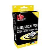 UPrint - Paquete de 5 - negro, amarillo, cián, magenta - compatible - cartucho de tinta - para Canon PIXMA TS6251, TS6350, TS6351, TS705, TS8252, TS8350, TS8351, TS8352, TS9550, TS9551