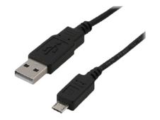 MCL - Cable USB - Micro-USB tipo B (M) a USB (M) - USB 2.0 - 1 m