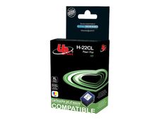 UPrint H-22CL - 18 ml - tamaño XL - color (cian, magenta, amarillo) - compatible - refabricado - cartucho de tinta (alternativa para: HP 22) - para HP Deskjet F2185, F2187, F2210, F2235, F2240, F2275, F2290, F375, F4175, F4190, F4194