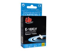 UPrint E-18XLY - 9 ml - amarillo - compatible - refabricado - cartucho de tinta (alternativa para: Epson T1804, Epson T1814) - para Epson Expression Home XP-102, 212, 215, 225, 312, 315, 322, 325, 405, 412, 415, 422, 425