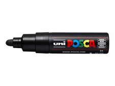 POSCA PC-7M - Marcador - no permanente - negro - tinta pigmentada al agua - 4.5-5.5 mm - grande