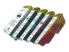 Lama France - paquete de 5 - negro, amarillo, cián, magenta, Photo Negro - compatible - cartucho de tinta (alternativa para: Epson 26XL, Epson T2601, Epson T2611, Epson T2612, Epson T2613, Epson T2614, Epson T2621, Epson T2631, Epson T2632, Epson T2633, E