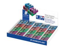 STAEDTLER 510 20 - sacapuntas - colores metalizados, surtidos - metal (paquete de 20)