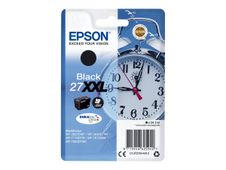 Epson 27XXL - 34.1 ml - XL - negro - original - blíster - cartucho de tinta - para WorkForce WF-3620, WF-3640, WF-7110, WF-7210, WF-7610, WF-7620, WF-7710, WF-7715, WF-7720