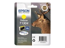 Epson T1304 - 10.1 ml - tamaño XL - amarillo - original - blíster - cartucho de tinta - para Stylus Office BX630, BX635, BX935; WorkForce WF-3010, 3520, 3530, 3540, 7015, 7515, 7525