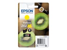 Epson 202XL - 8.5 ml - XL - amarillo - original - blíster - cartucho de tinta - para Expression Premium XP-6000, XP-6005, XP-6100, XP-6105