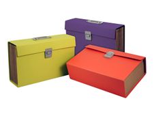 Clasificador carton surtido. anis, morado y naranja