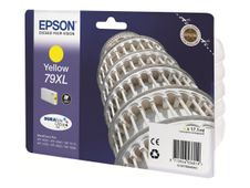 Epson 79XL - 17.1 ml - XL - amarillo - original - cartucho de tinta - para WorkForce Pro WF-4630DWF, WF-4640DTWF, WF-5110DW, WF-5190DW, WF-5620DWF, WF-5690DWF