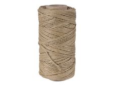 APLI kids - Bobina de hilo - 100 g - marrón - cáñamo